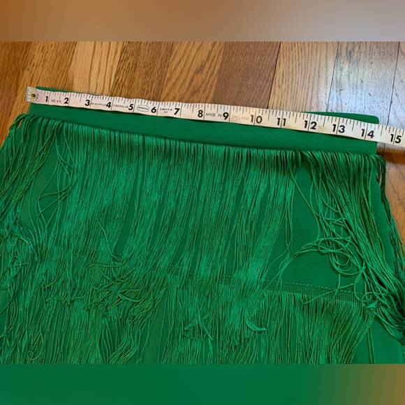 NWT Women Fringe Pencil Skirts green size medium - Picture 11 of 14